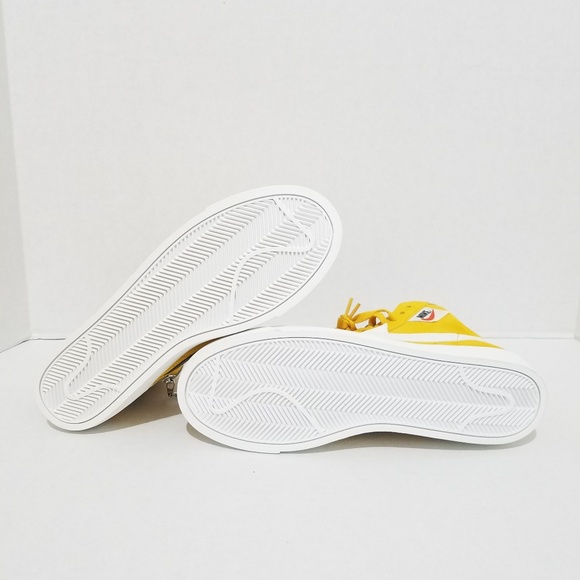 NEW NIKE WOMENS BLAZER MID REBEL BQ4022 700 YELLOW - Picture 6 of 6